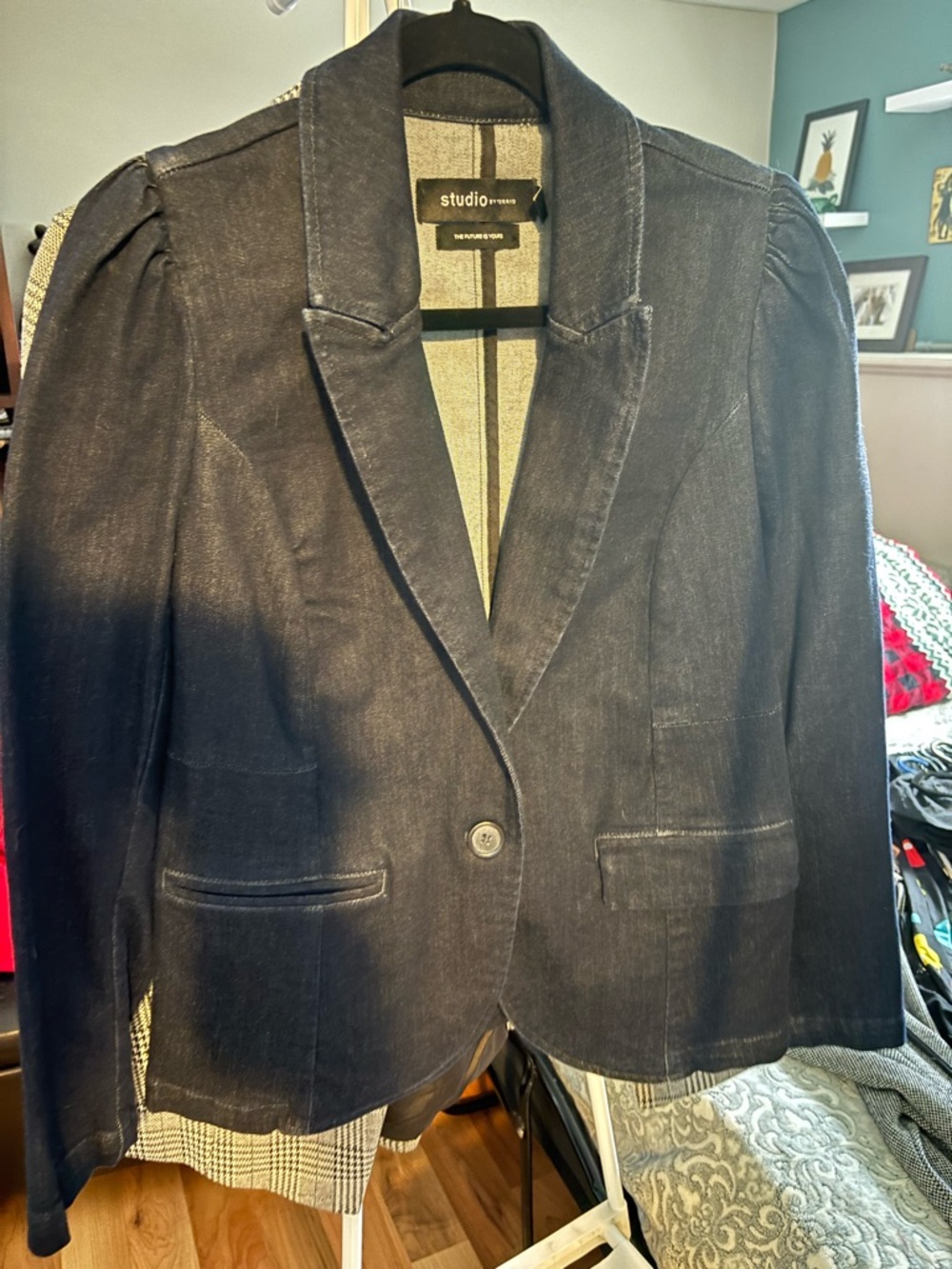 Studio by Torrid Women's Denim Blazer